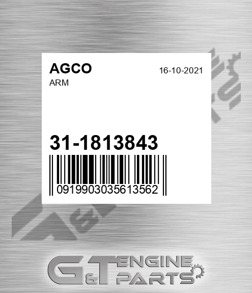 31-1813843 Arm for AGCO