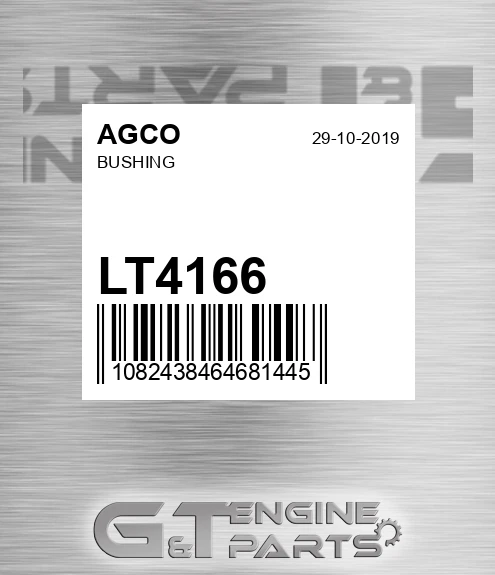 LT4166 AGCO Bushing