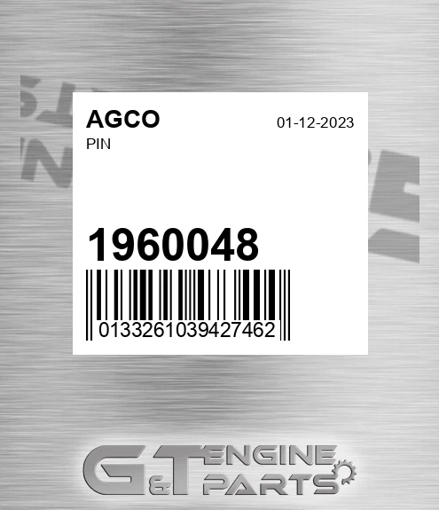 1960048 Pin for AGCO