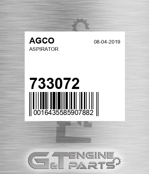 733072 AGCO Aspirator