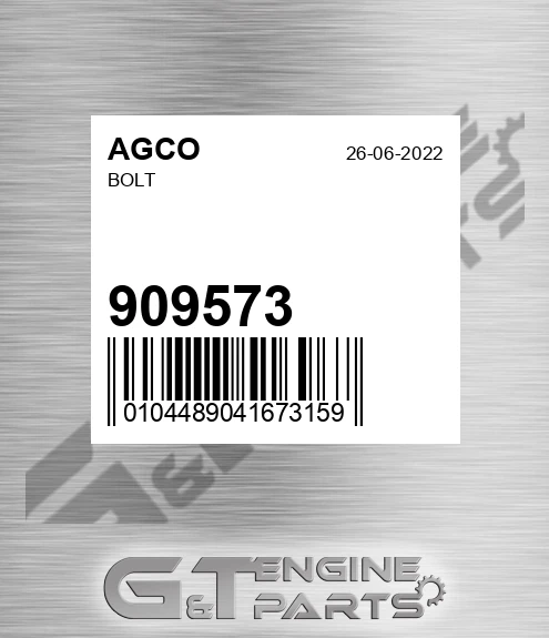 909573 Bolt for AGCO
