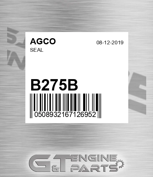B275B Seal