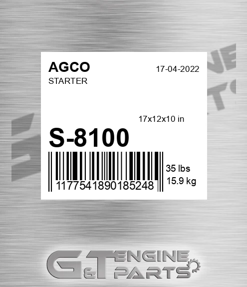 S-8100 Starter