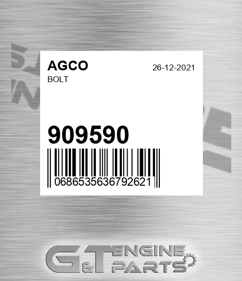 909590 Bolt for AGCO