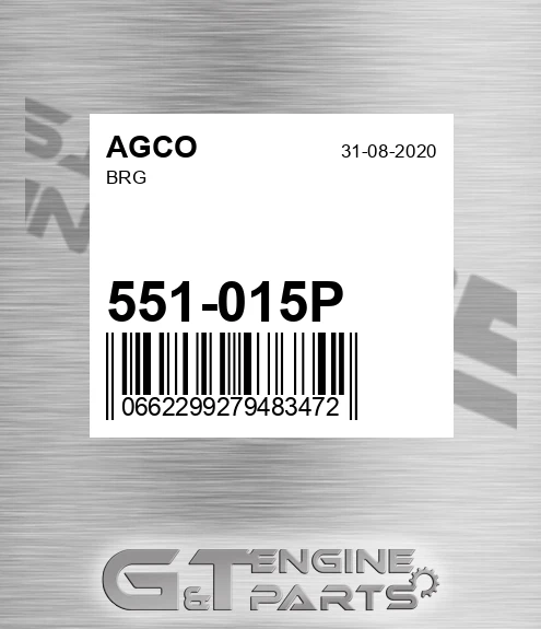 551-015P Brg for AGCO