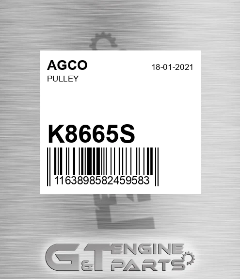 K8665S Pulley