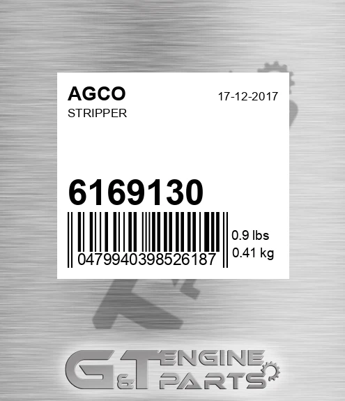 6169130 AGCO Stripper