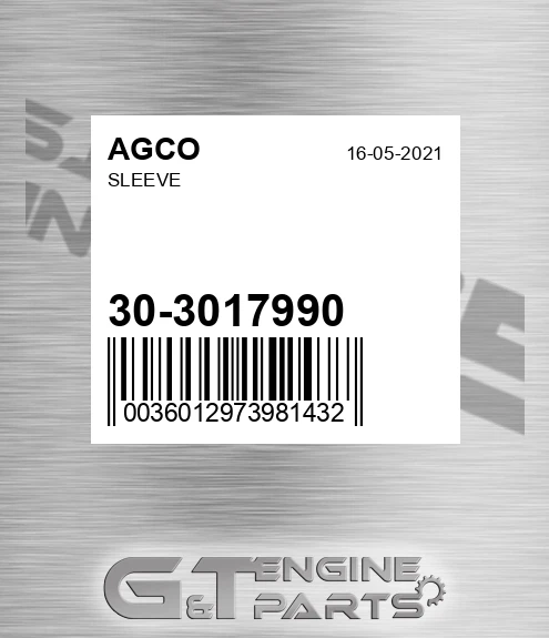 30-3017990 Sleeve for AGCO