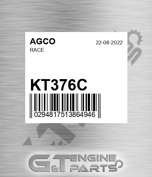 KT376C AGCO Race