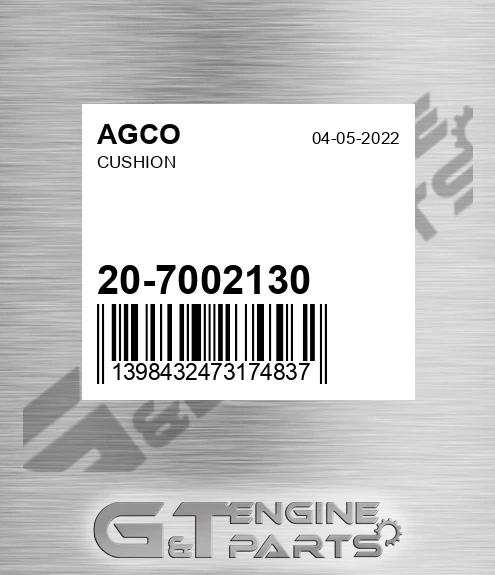 20-7002130 Cushion for AGCO