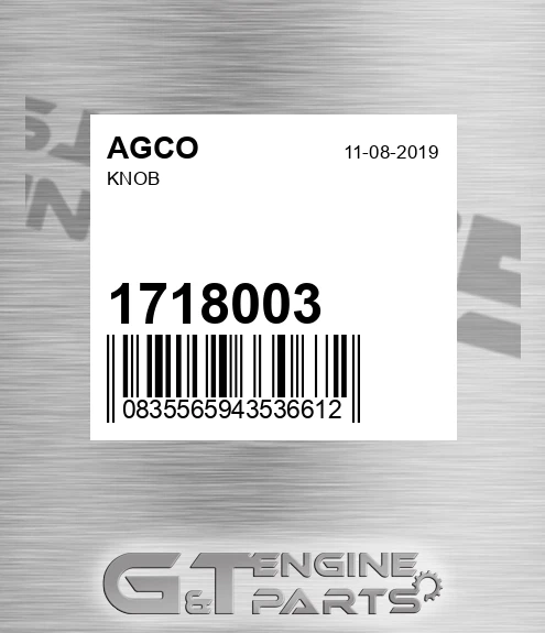 1718003 Knob for AGCO