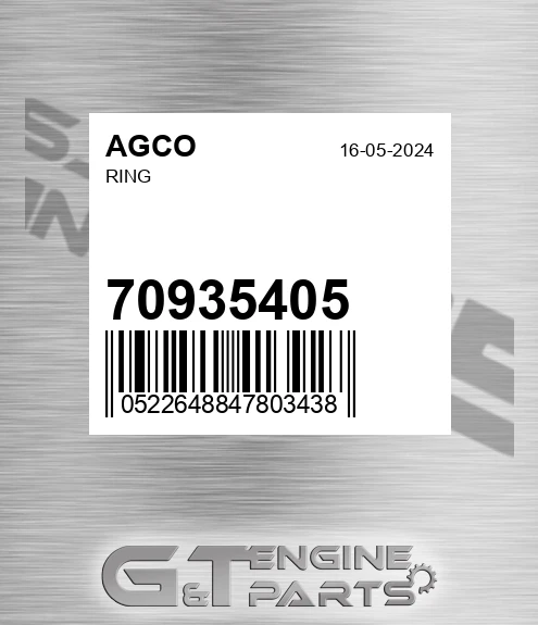 70935405 AGCO Ring