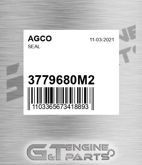 3779680M2 Seal for AGCO