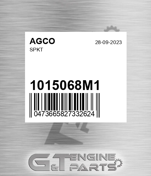 1015068M1 Spkt for AGCO