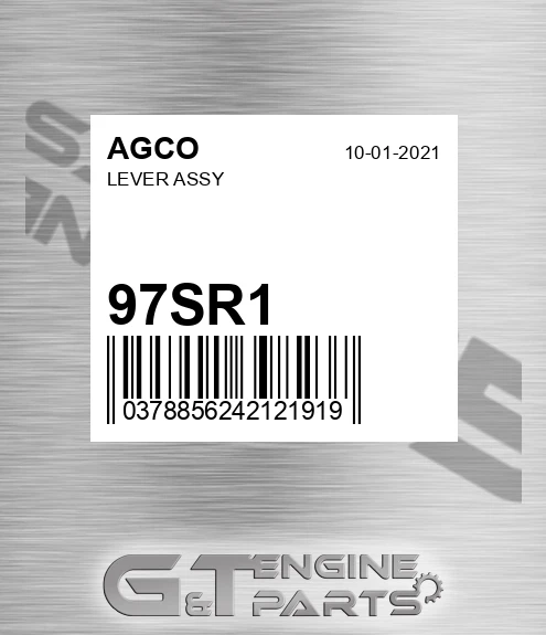 97SR1 AGCO Lever Assy