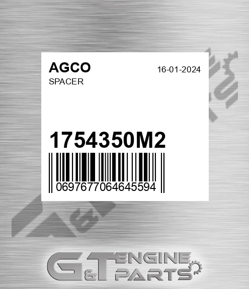 1754350M2 Spacer