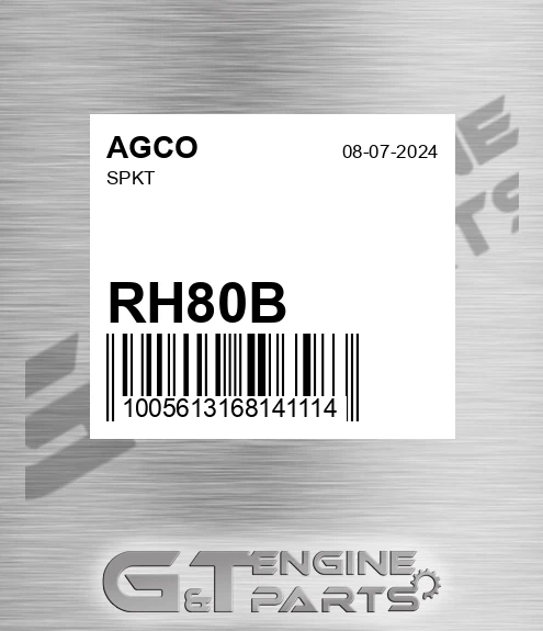 RH80B Spkt