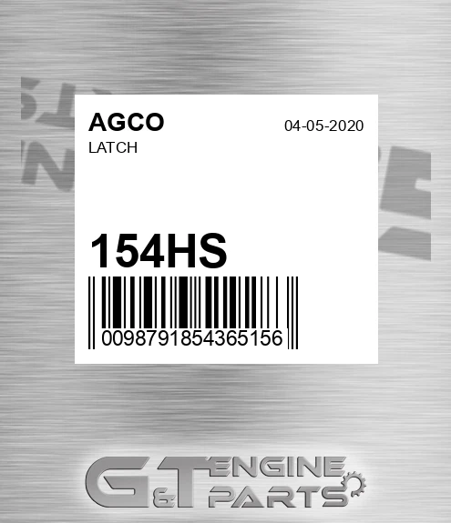 154HS Latch