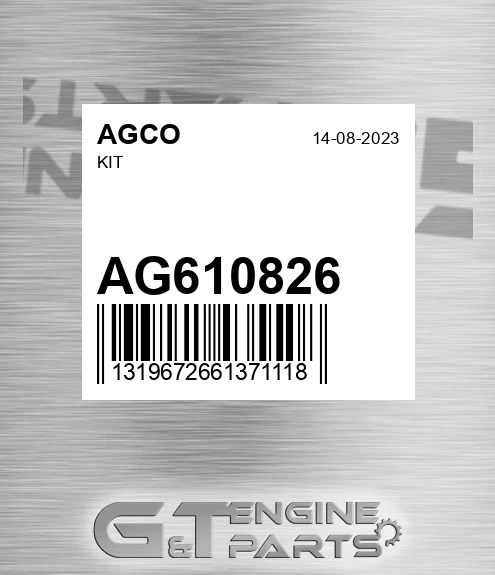 AG610826 Kit for AGCO