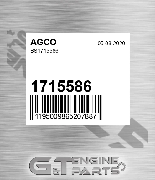 1715586 Bs for AGCO