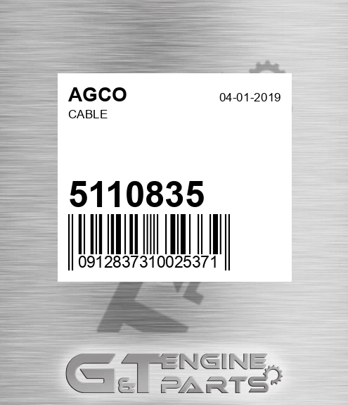 5110835 AGCO Cable