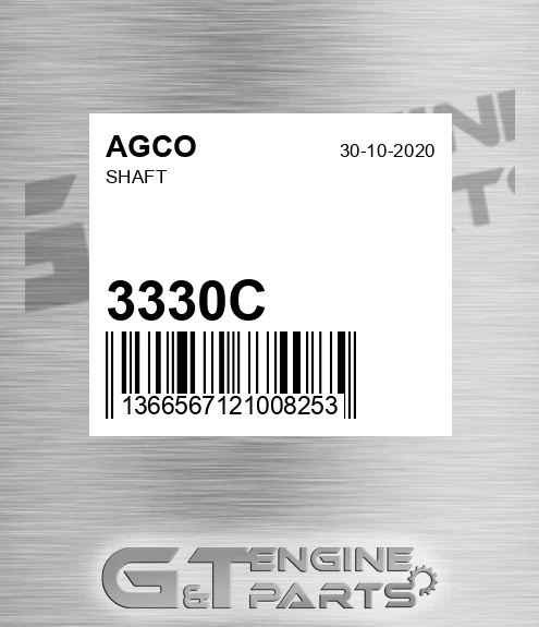 3330C Shaft