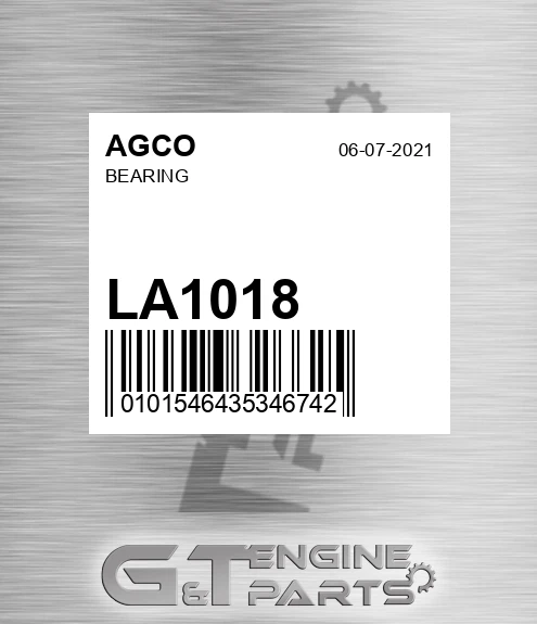 LA1018 Bearing