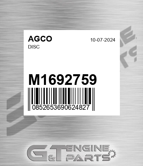 M1692759 Disc