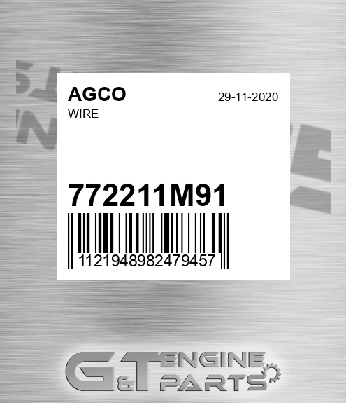 772211M91 Wire for AGCO