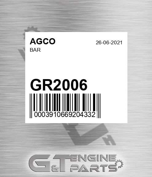GR2006 Bar