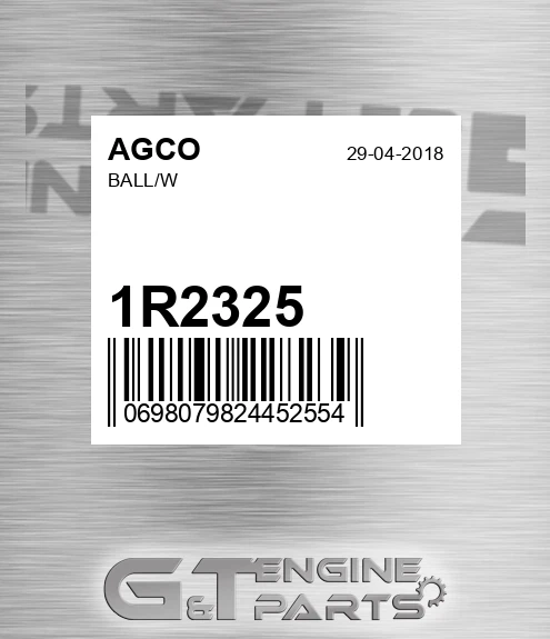 1R2325 Ball/w for AGCO