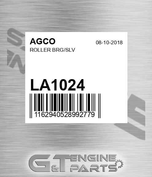 LA1024 Roller Brg/slv
