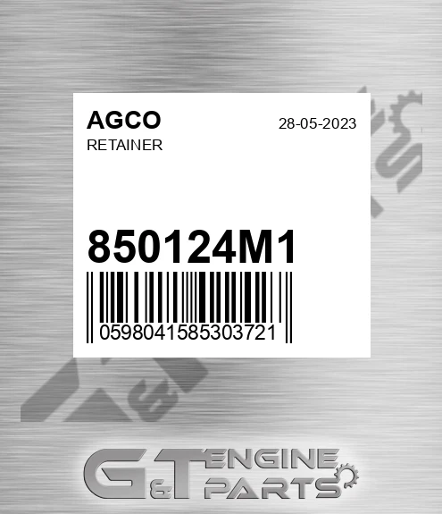 850124M1 Retainer