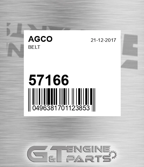 57166 Belt