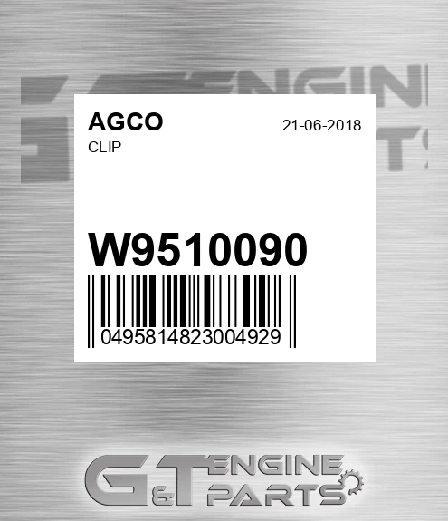 W9510090 Clip for AGCO