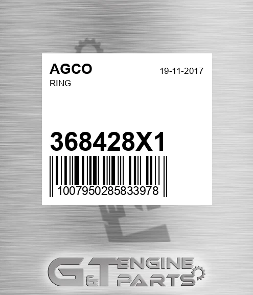 368428X1 Ring for AGCO