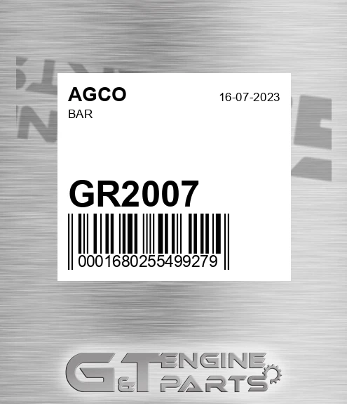 GR2007 Bar
