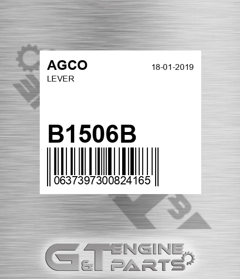 B1506B Lever