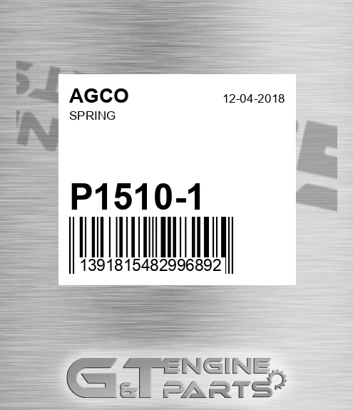 P1510-1 Spring for AGCO