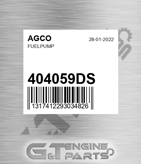 404059DS Fuelpump