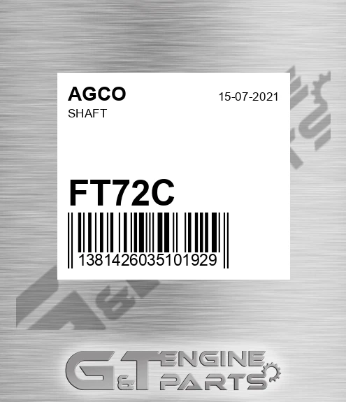 FT72C Shaft