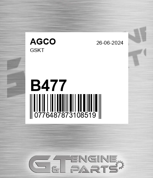 B477 Gskt