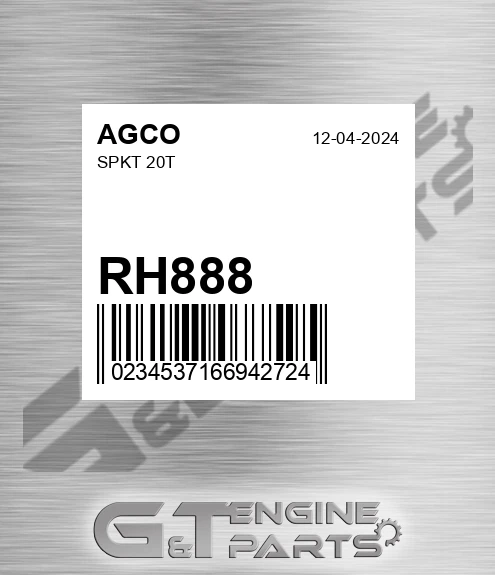 RH888 Spkt 20t