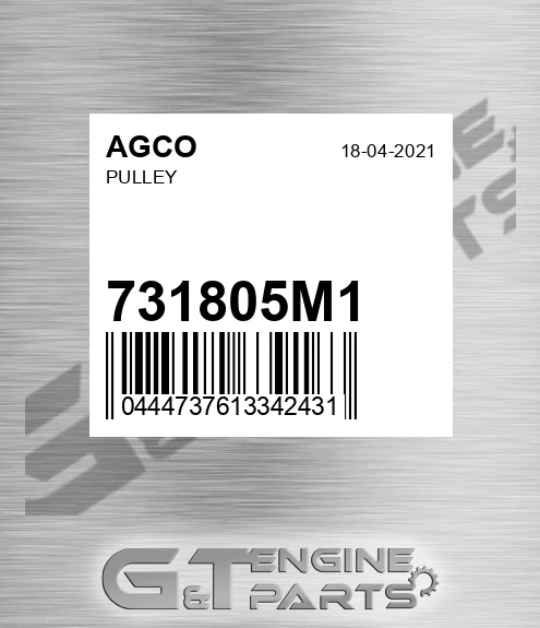 731805M1 AGCO Pulley
