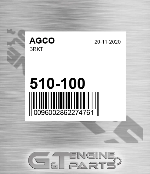 510-100 Brkt for AGCO