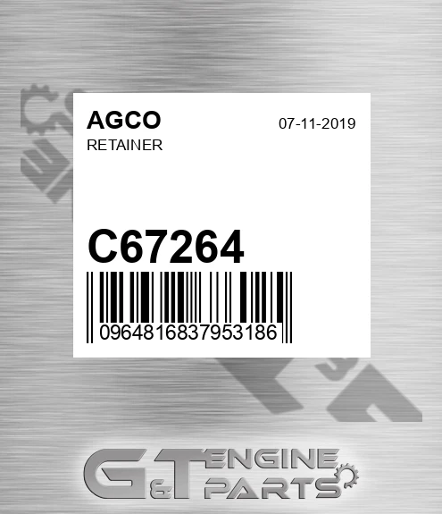 C67264 Retainer