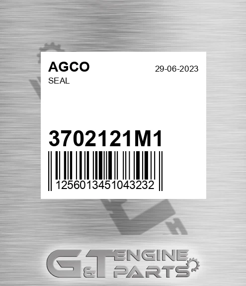 3702121M1 Seal for AGCO