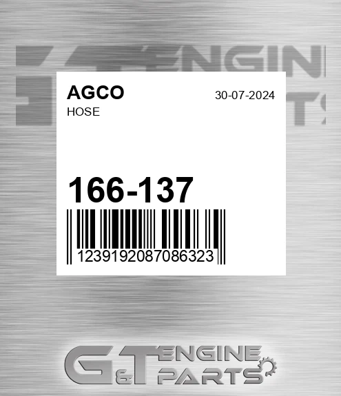 166-137 Hose