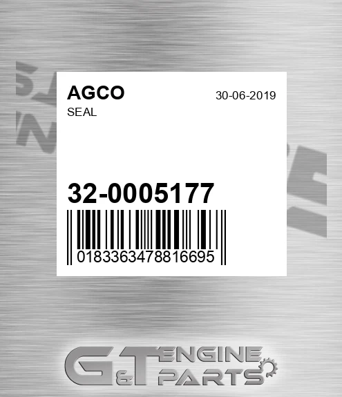 32-0005177 Seal for AGCO