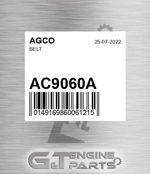 AC9060A Belt